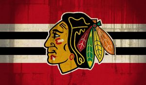 Превью обои blackhawks, chicago blackhawks, логотип