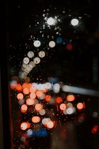 Превью обои блики, круги, стекло, капли