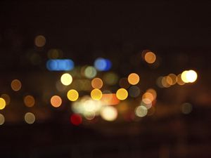 Превью обои блики, круги, свет