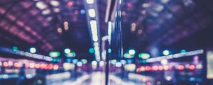 Превью обои блики, размытость, точки