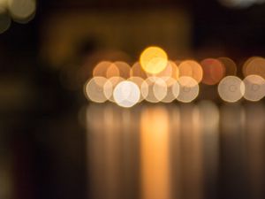 Превью обои блки, круги, свет, размытость