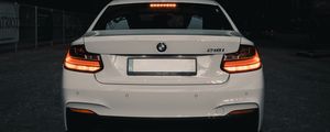 Превью обои bmw 218i, bmw, машина, вид сзади