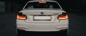 Превью обои bmw 218i, bmw, машина, вид сзади