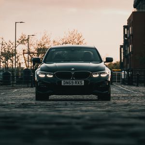 Превью обои bmw 3 series m, bmw, автомобиль, спорткар, вид спереди