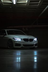 Превью обои bmw 3 series m, bmw, автомобиль, спорткар, фары