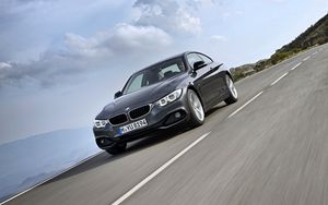 Превью обои bmw, 420d, движение, вид сбоку