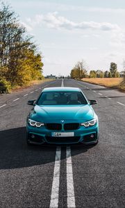 Превью обои bmw 420d m sport, bmw, автомобиль, спорткар, дорога