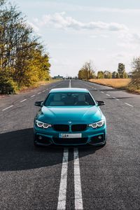 Превью обои bmw 420d m sport, bmw, автомобиль, спорткар, дорога