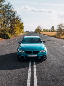 Превью обои bmw 420d m sport, bmw, автомобиль, спорткар, дорога