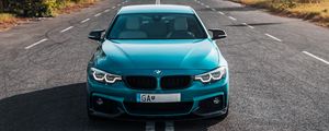 Превью обои bmw 420d m sport, bmw, автомобиль, спорткар, дорога