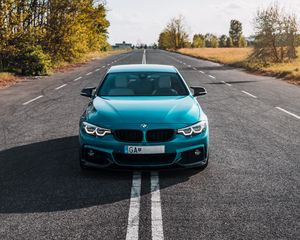 Превью обои bmw 420d m sport, bmw, автомобиль, спорткар, дорога