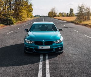 Превью обои bmw 420d m sport, bmw, автомобиль, спорткар, дорога