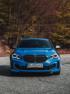 Превью обои bmw 420d m sport, bmw, автомобиль, спорткар, дорога, синий