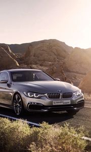 Превью обои bmw, 4 series, дорога