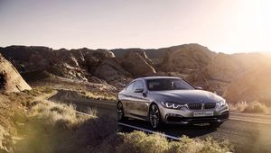 Превью обои bmw, 4 series, дорога