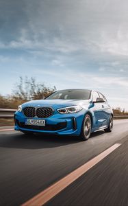 Превью обои bmw, автомобиль, скорость