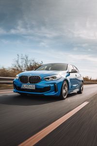 Превью обои bmw, автомобиль, скорость