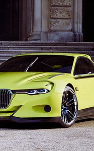 Превью обои bmw, csl, hommage, вид сбоку