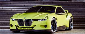 Превью обои bmw, csl, hommage, вид сбоку