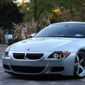 Превью обои bmw e63, bmw, авто, серый, бмв