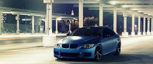 Превью обои bmw, e92, m3 series, матовый, голубой металлик