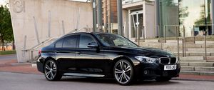 Превью обои bmw, f30, вид сбоку