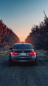 Превью обои bmw, f80, 335i, вид сзади