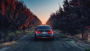 Превью обои bmw, f80, 335i, вид сзади