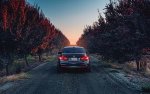 Превью обои bmw, f80, 335i, вид сзади