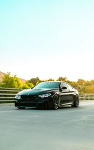 Превью обои bmw f82 m4 coupe, bmw, автомобиль, спорткар, фары