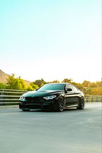 Превью обои bmw f82 m4 coupe, bmw, автомобиль, спорткар, фары