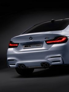 Превью обои bmw, f82, вид сзади