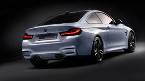 Превью обои bmw, f82, вид сзади