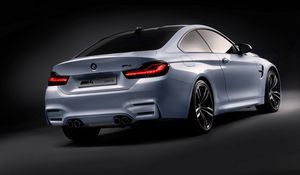 Превью обои bmw, f82, вид сзади