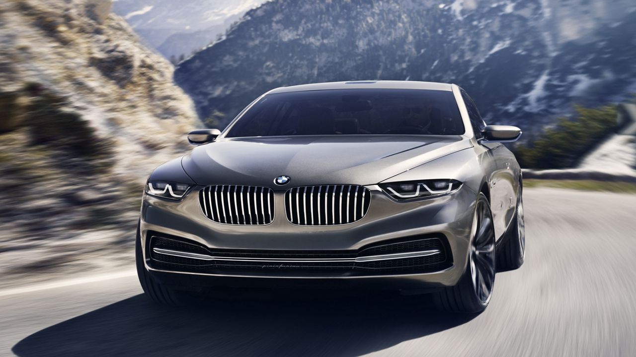 Обои bmw, gran lusso, купе, концепт