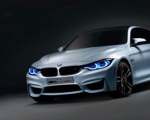 Превью обои bmw, iconic lights, f82, вид спереди