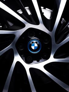 Превью обои bmw, колесо, диск, автомобиль