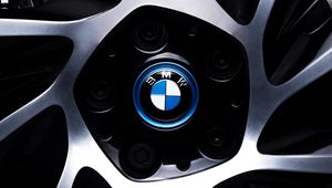 Превью обои bmw, колесо, диск, автомобиль