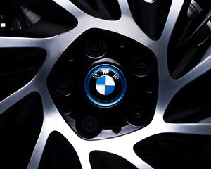 Превью обои bmw, колесо, диск, автомобиль