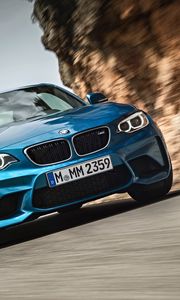 Превью обои bmw, m2, вид спереди