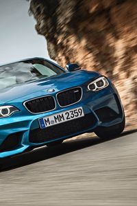 Превью обои bmw, m2, вид спереди