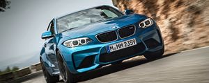 Превью обои bmw, m2, вид спереди