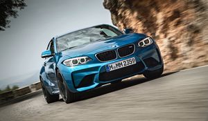 Превью обои bmw, m2, вид спереди