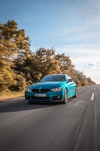 Превью обои bmw m3, bmw, автомобиль, движение