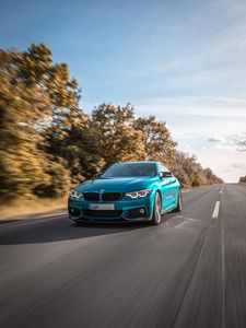 Превью обои bmw m3, bmw, автомобиль, движение