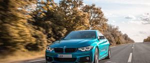 Превью обои bmw m3, bmw, автомобиль, движение