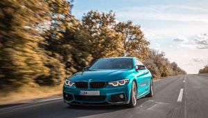 Превью обои bmw m3, bmw, автомобиль, движение