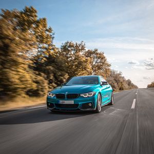 Превью обои bmw m3, bmw, автомобиль, движение