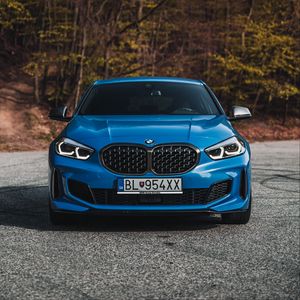 Превью обои bmw m3, bmw, автомобиль, спорткар, вид спереди