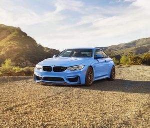 Превью обои bmw m4, bmw, вид сбоку